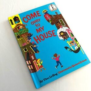 Vintage 1966 Come Over to My House Dr Seuss Theo LeSieg Beginner Books Random